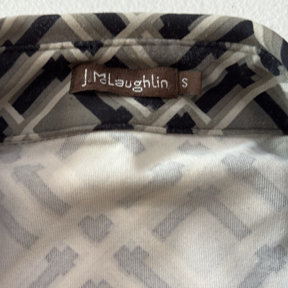 J. McLaughlin Bryan Jersey Top- Size Small - Picture 5 of 7